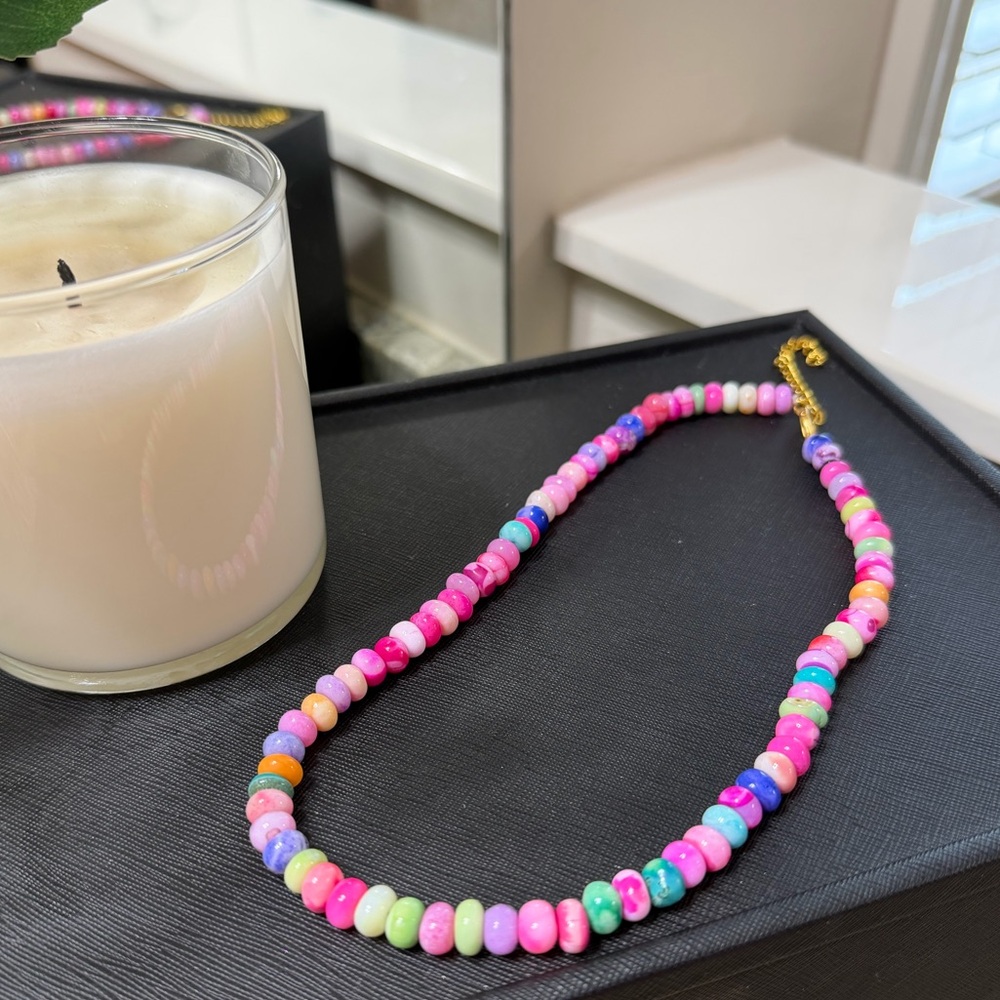 Multicolor Beaded Necklace